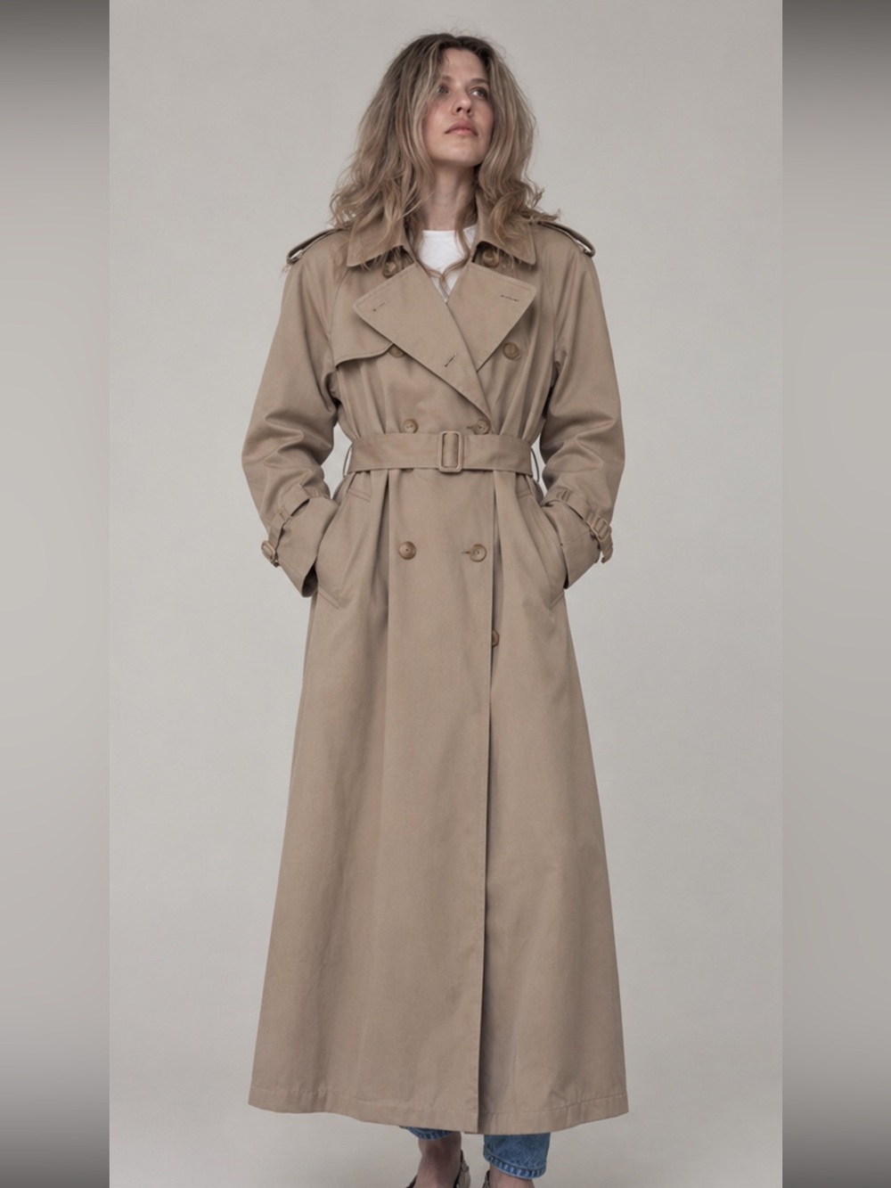 Vintage London Fog Trench Coat — Size 12 Reg (fits modern 8)